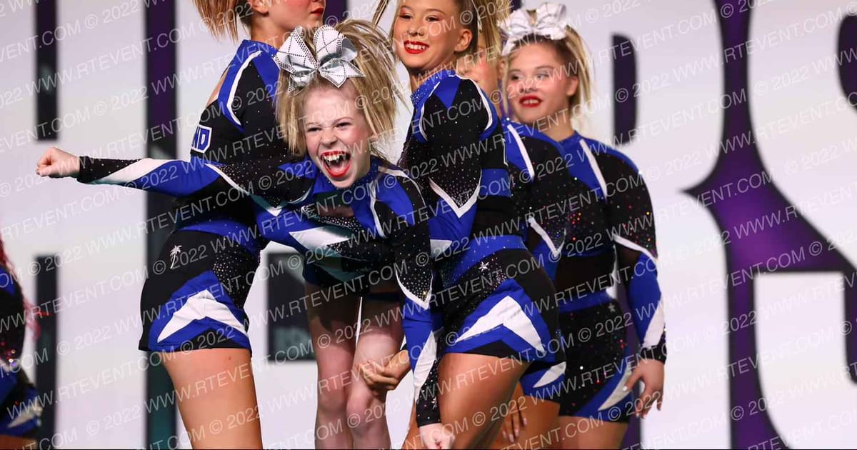 Island Allstars Gold Diamonds · CHEERSPORT Nationals