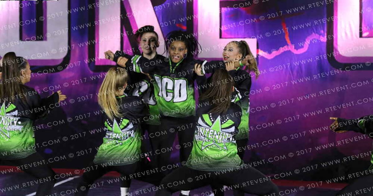 Intensity Cheer and Dance Inferno · Heart of England UK University Nationals