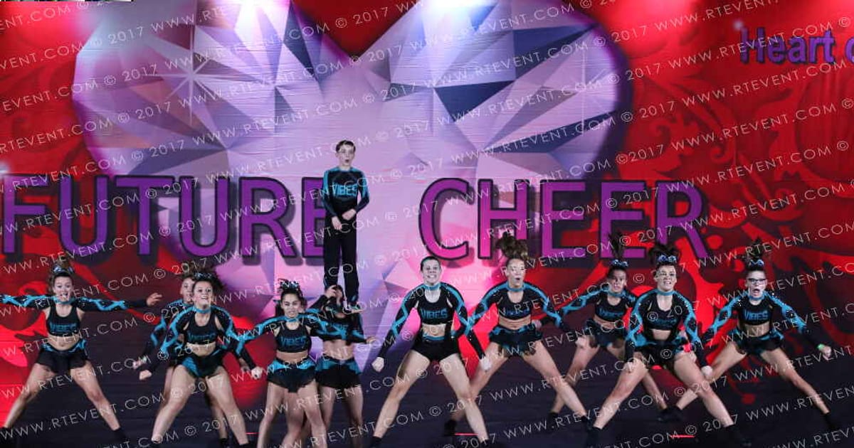 Vibes Cheerleading REVENGE · Heart of England UK University Nationals