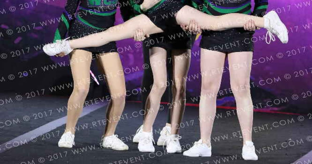 Warrington Cheer Storm Lightning · Heart of England UK University Nationals