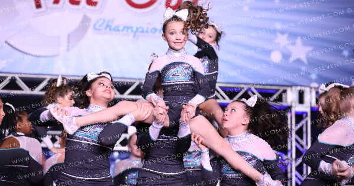 Cheer Sport Sharks New England Lifeguards · The All Out Nationals