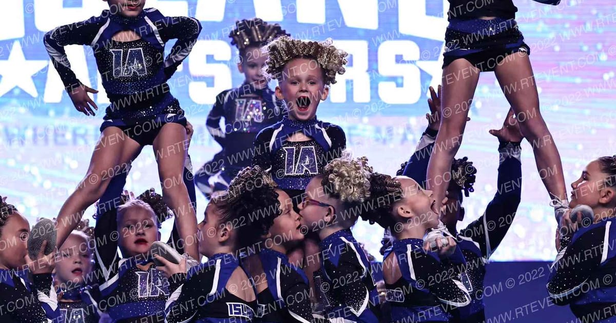 Island Allstars Pure Gold · CHEERSPORT Nationals