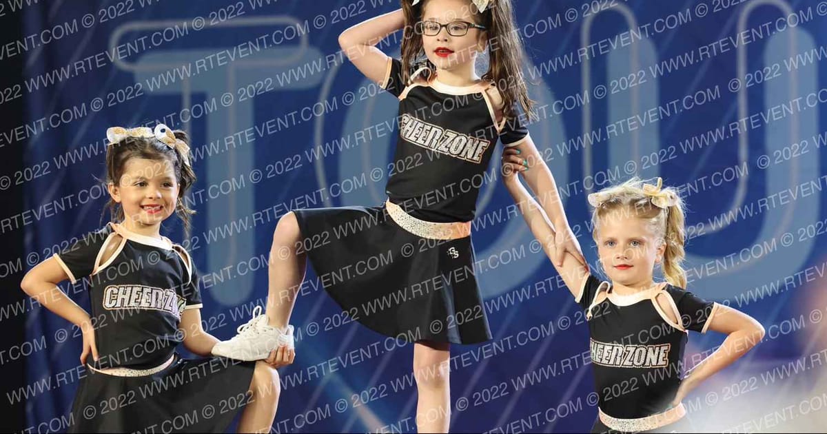 Cheer Zone Athletics Baby Blaze · Glow Tour Biloxi