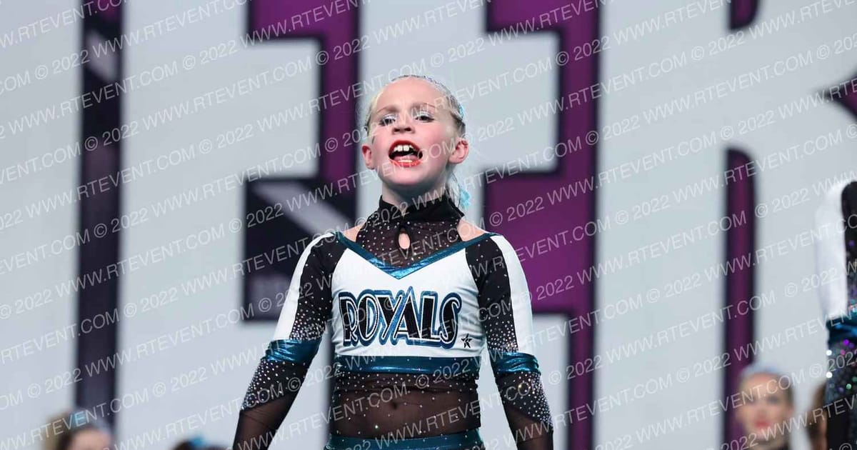 B.E. Athletix Royal Ladies of Teal · CHEERSPORT Nationals