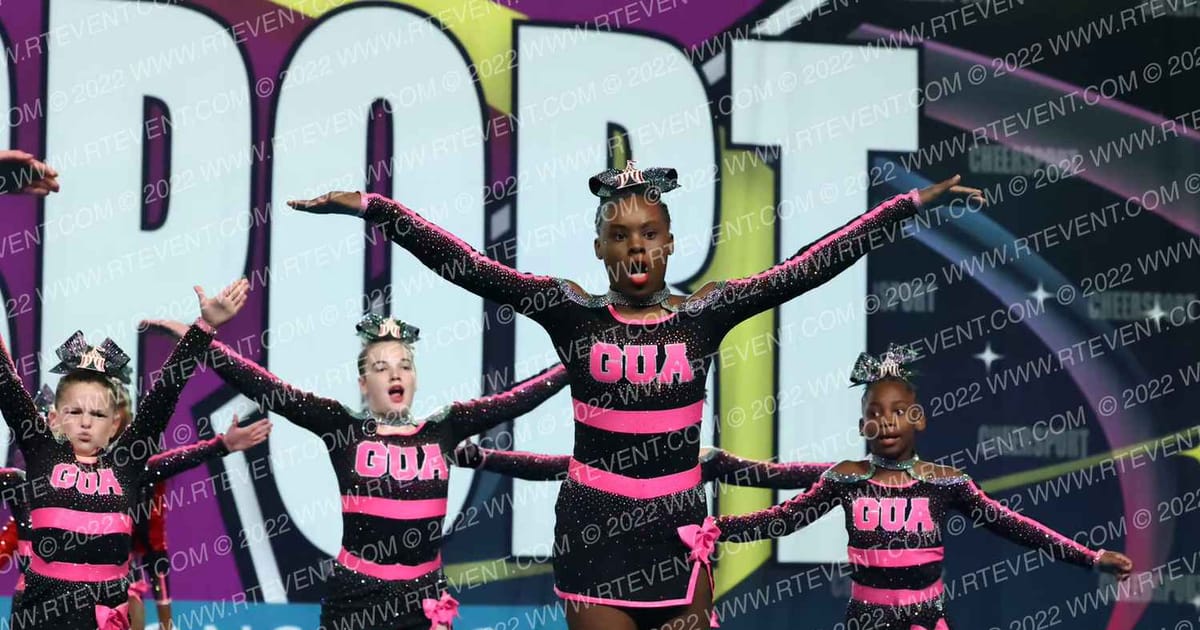 GU Allstars PINK GLORY · CHEERSPORT Nationals