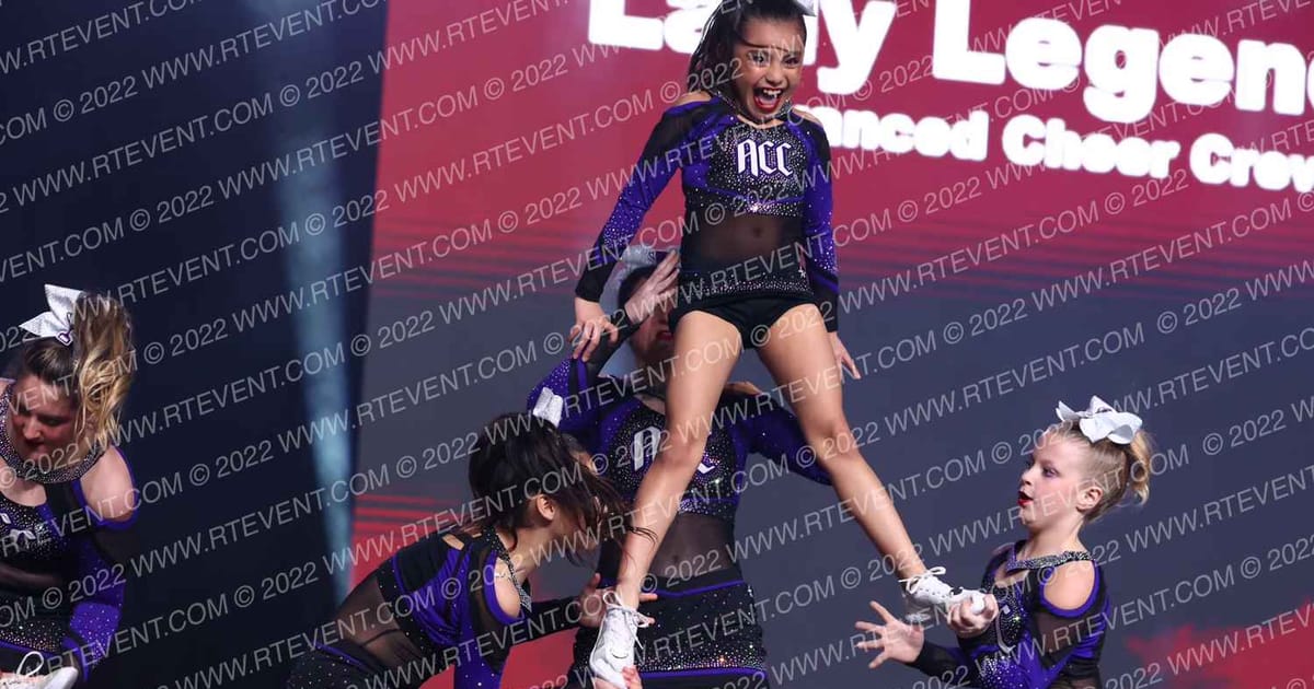 Advanced Cheer Crew Lady Legendz · Rockstar CheerAPalooza