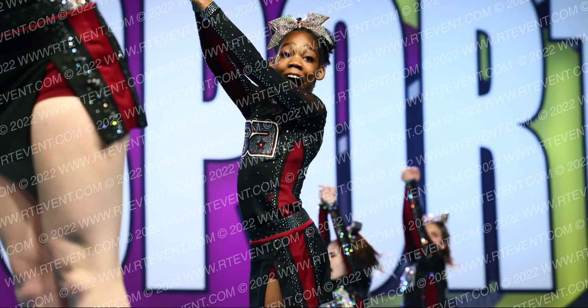 Brandon All-Stars Jacksonville Rose Gold · CHEERSPORT Nationals