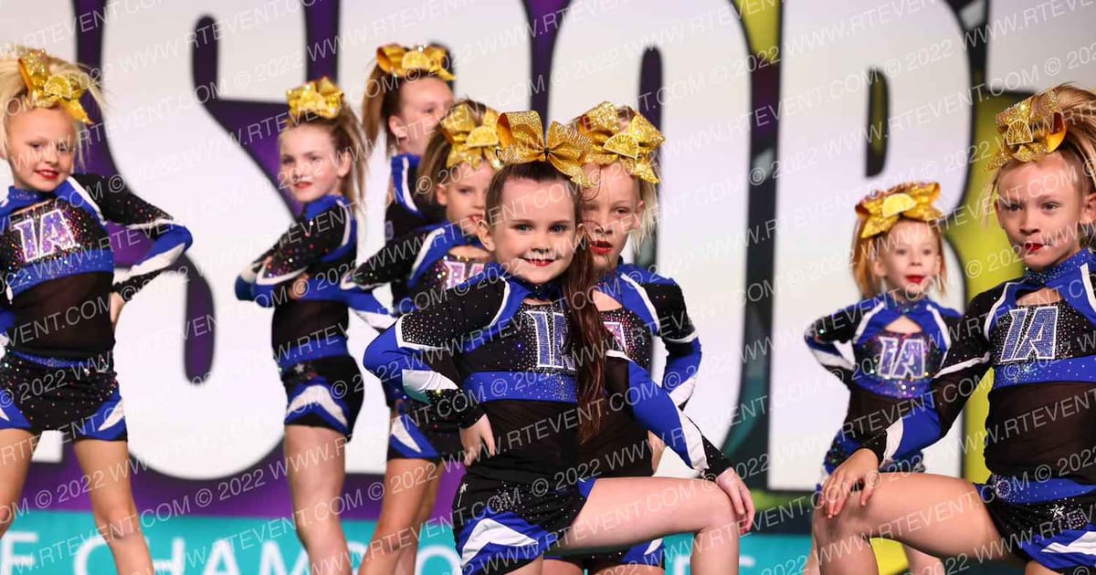 Island Allstars Golden Rays · CHEERSPORT Nationals