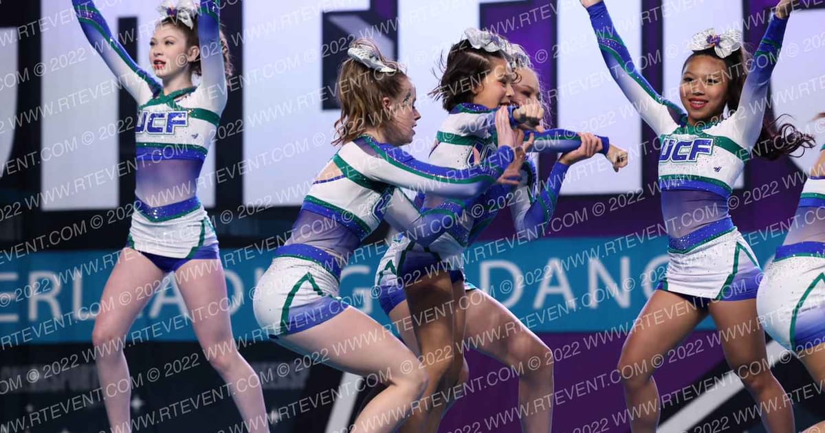 University Cheer Force Rain · CHEERSPORT Nationals