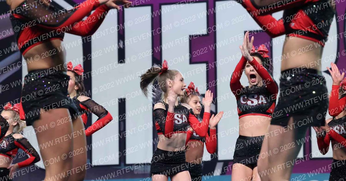 Carolina Spirit Athletics Lady Sharks · CHEERSPORT Nationals