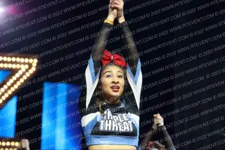 TRIPLE THREAT CHEER LADY STARS NA