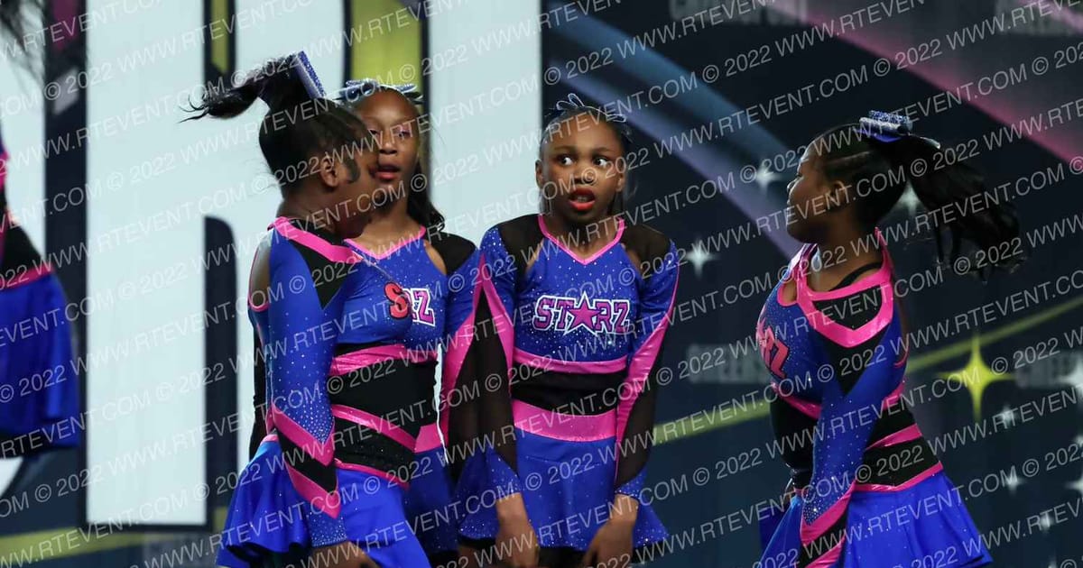 The All Star Gym Junior Blue · CHEERSPORT Nationals