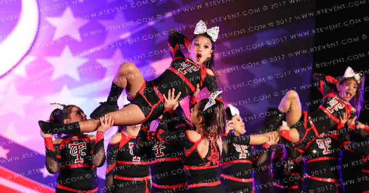 Texas Cheer Force Elite Fire · American Cheer Power Southern Nationals DIDII