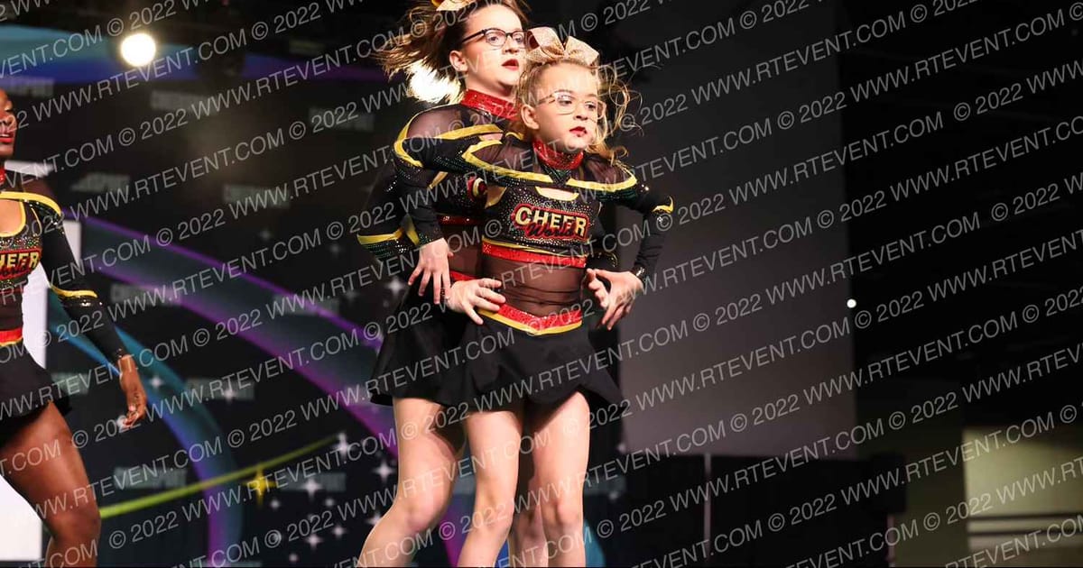 Cheer World Junior Glitte Gold · CHEERSPORT Nationals