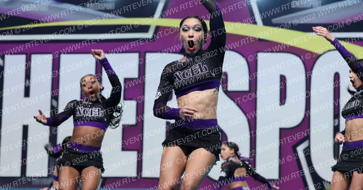 Cheer Xcel Purple Reign · CHEERSPORT Nationals