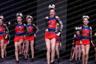 Pryor Youth Cheer PYC Liberty
