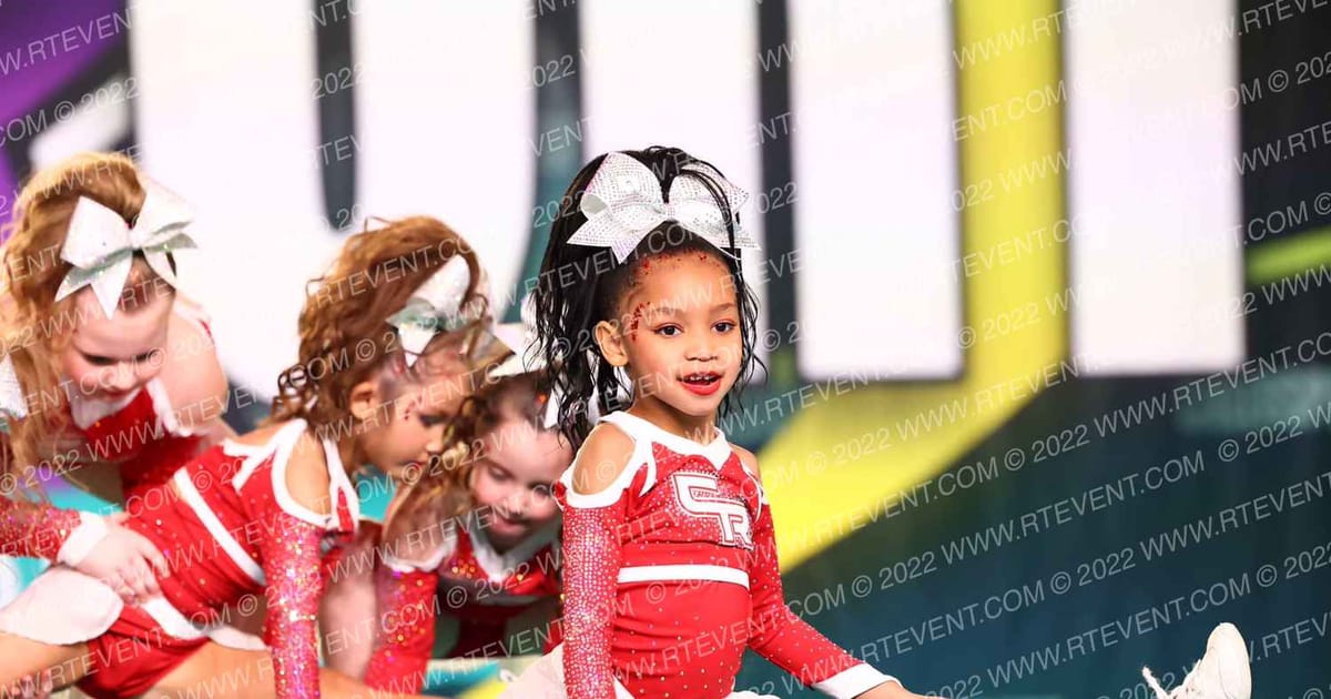 Cheer Revolution TINY RED HOTS · CHEERSPORT Nationals