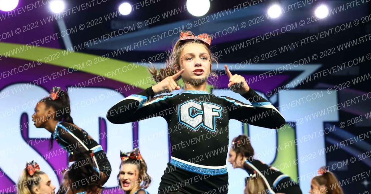Louisiana Cheer Force Fire · CHEERSPORT Nationals