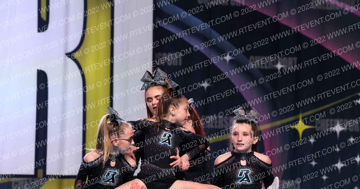 Revolution Athletics Allstars TEAL CRUSH · CHEERSPORT Nationals