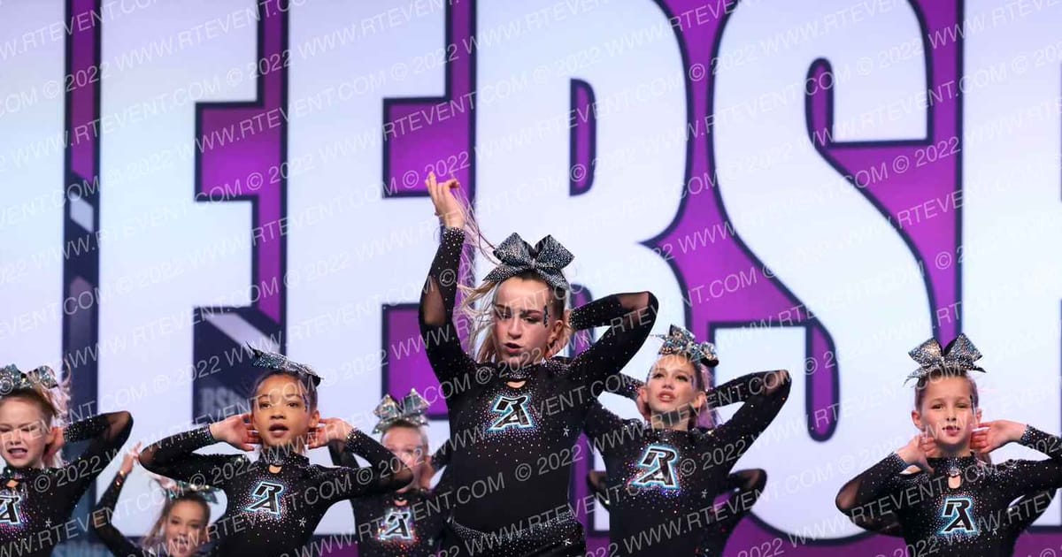 Revolution Athletics Allstars BLACKOUT · CHEERSPORT Nationals