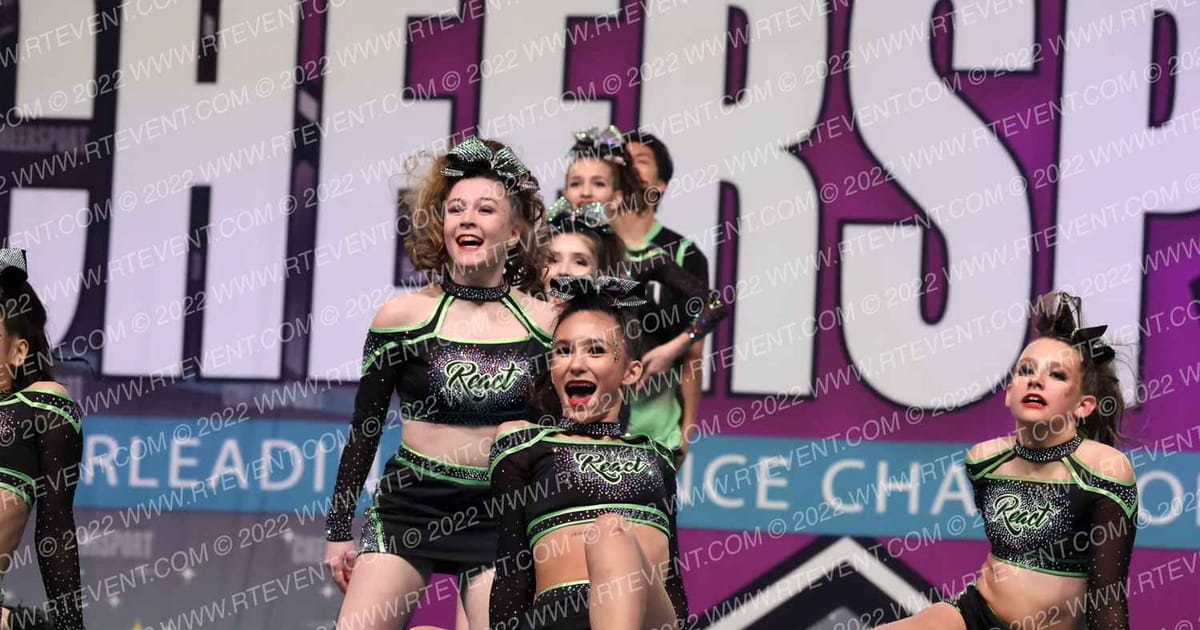 REACT Elite Titanium · CHEERSPORT Nationals