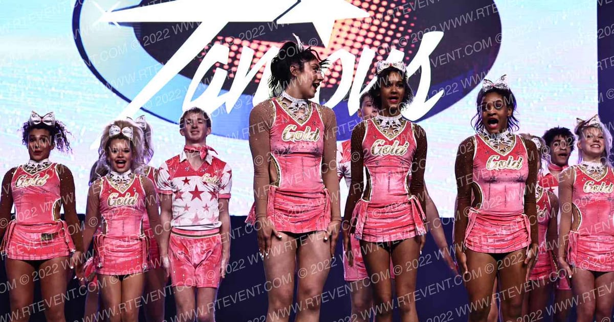 Famous Superstars GOLD · CHEERSPORT Nationals