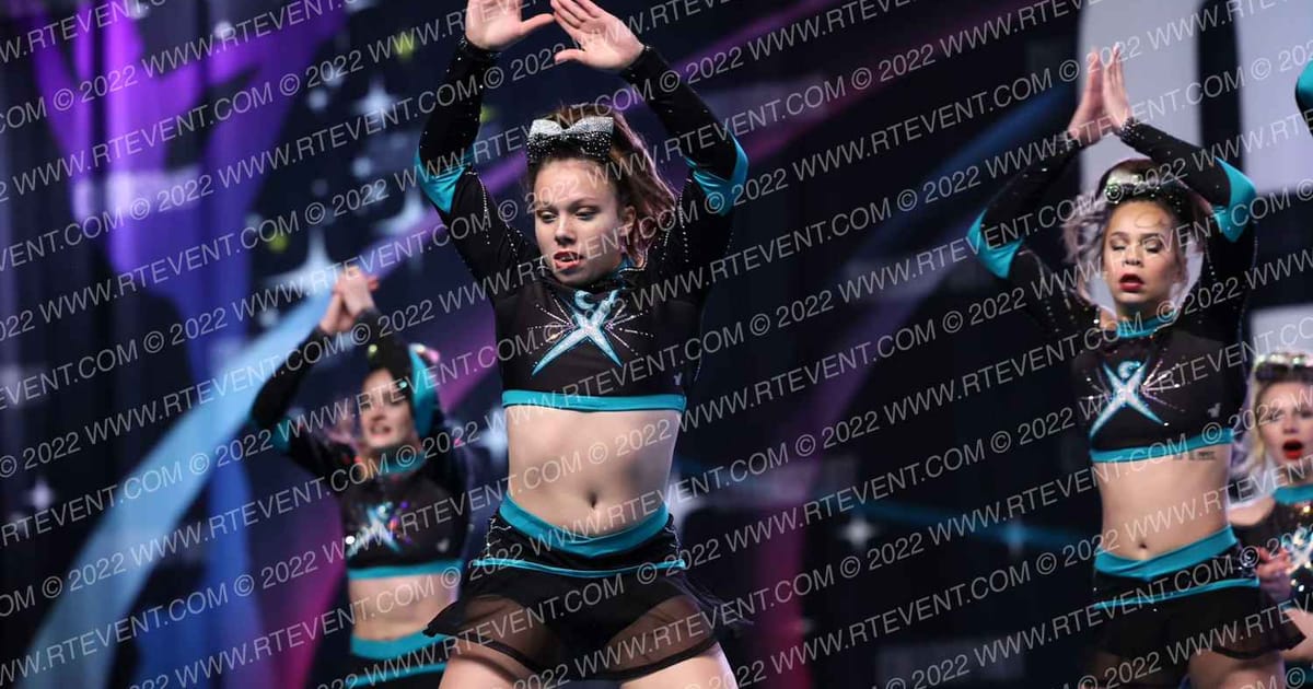 South Coast Cheer Scarlet · CHEERSPORT Nationals