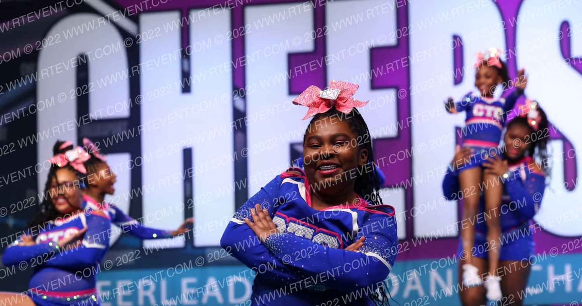 Cheertastic Co. Royal Elite Diamonds · CHEERSPORT Nationals