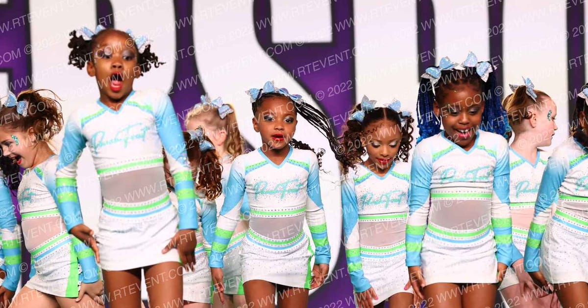 PunchFront Cheer Glitter Bombs · CHEERSPORT Nationals