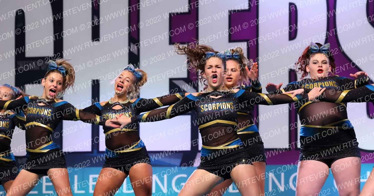 East Mississippi Cheerleading Scorpions · CHEERSPORT Nationals