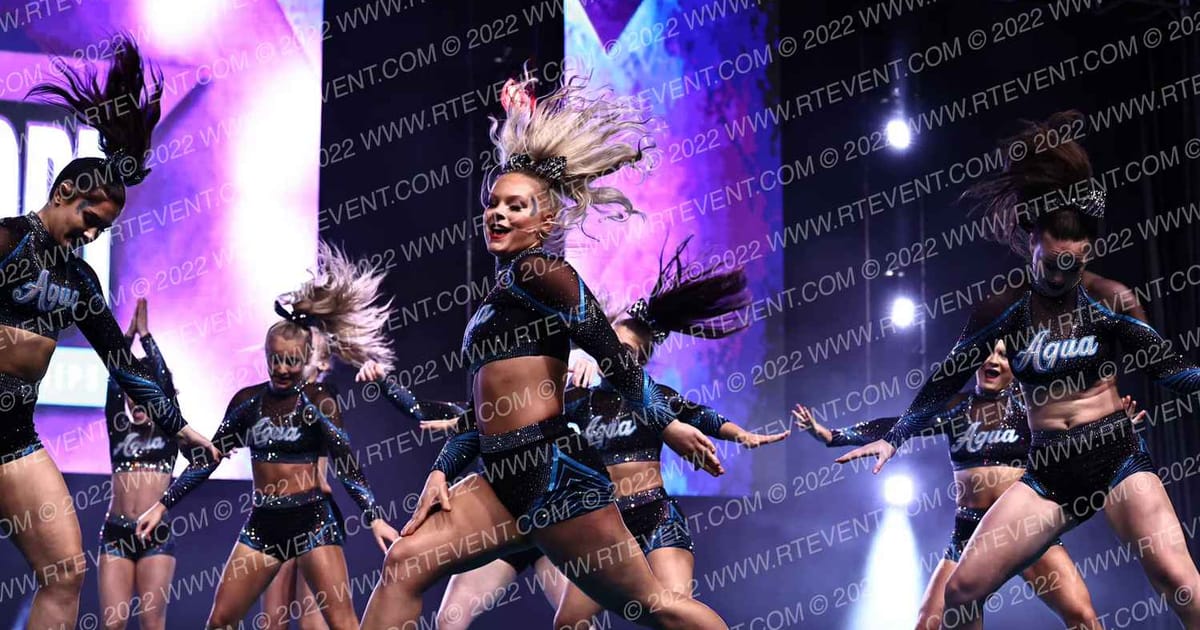 Rain Athletics Aqua · CHEERSPORT Nationals