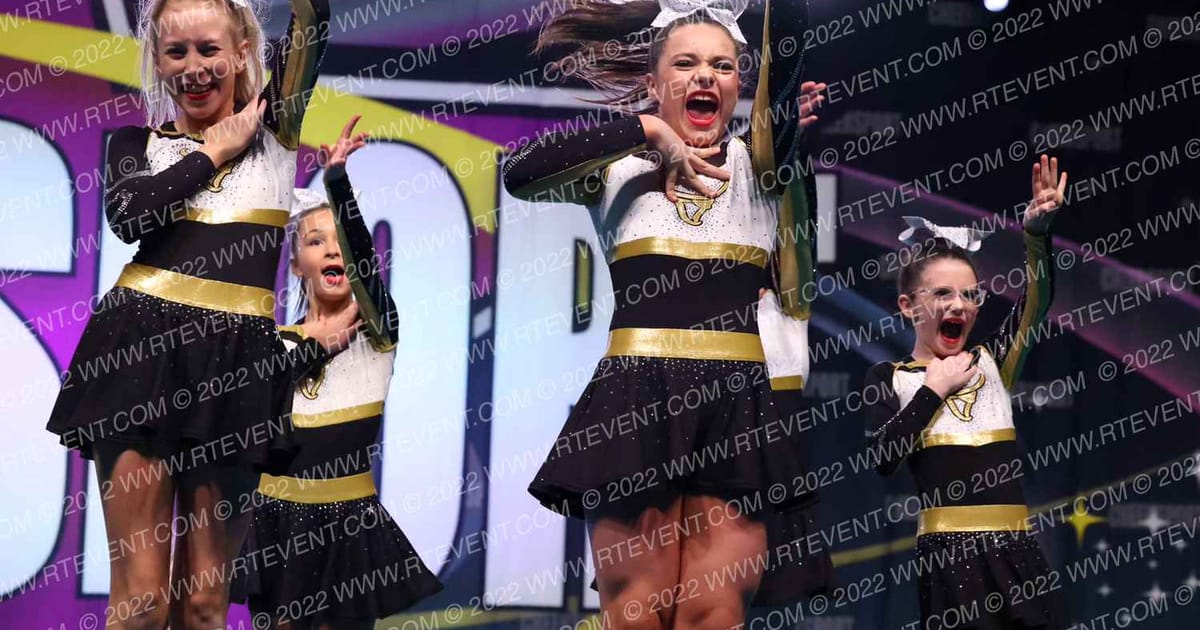 C4 Longhorns Junior White · CHEERSPORT Nationals
