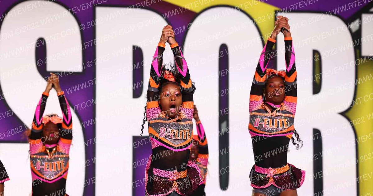 B-Elite Cheer Glamour Bees · CHEERSPORT Nationals