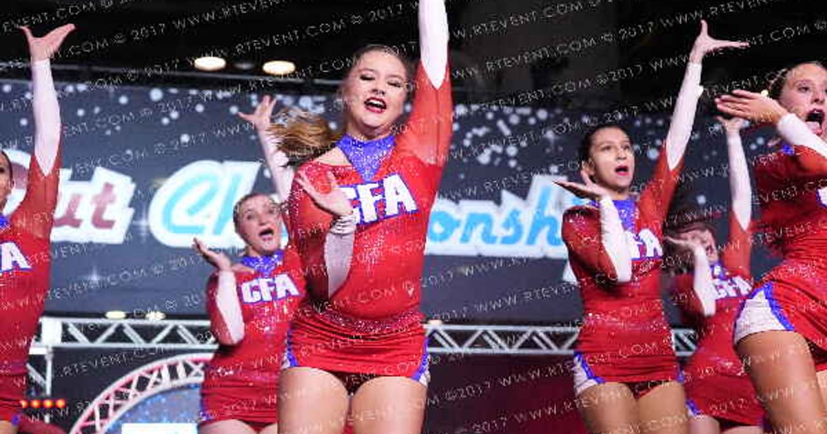 Cheer Florida Allstars Medusa · The All Out Nationals