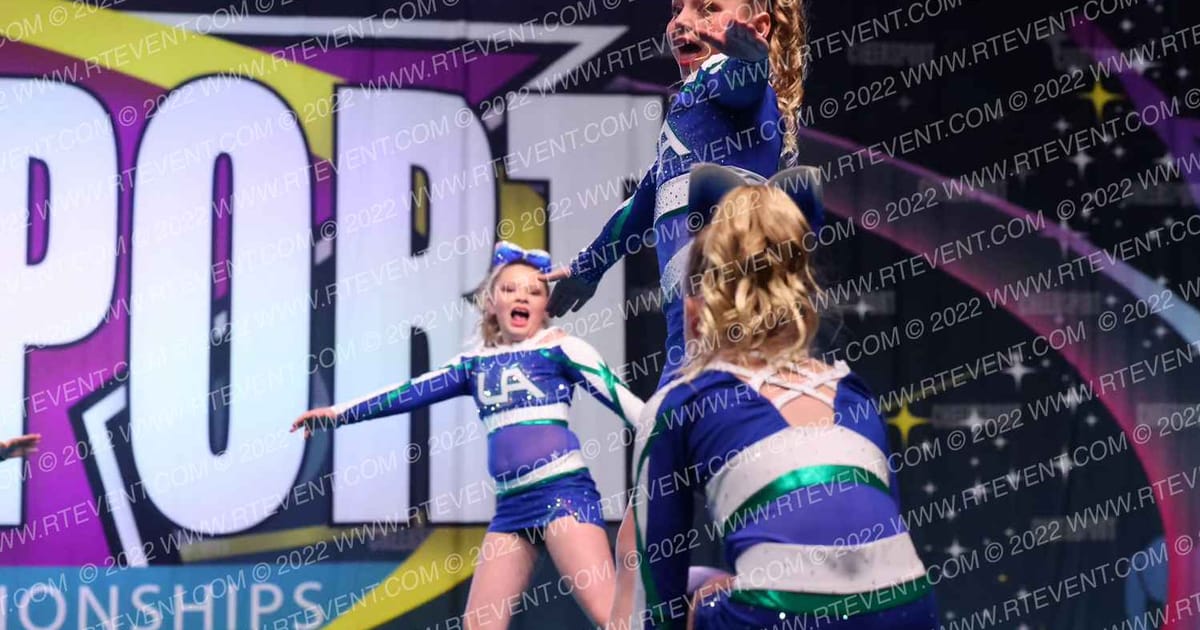 Universal Athletics Pink Berets · CHEERSPORT Nationals