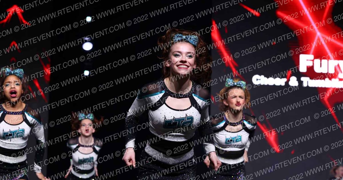 Cheer & Tumbling AllStars Fury · Rockstar CheerAPalooza