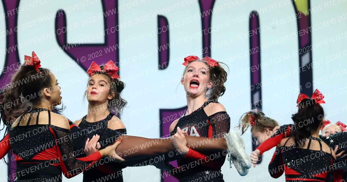Carolina Spirit Athletics Blue Sharks · CHEERSPORT Nationals