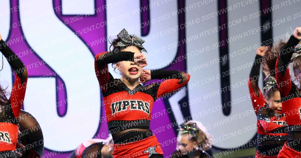 Stars Vipers San Antonio Rattler Reign · CHEERSPORT Nationals