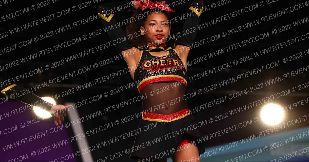 Cheer World Senior Red · CHEERSPORT Nationals