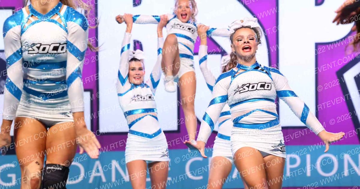 SoCo Intensity Sapphire · CHEERSPORT Nationals