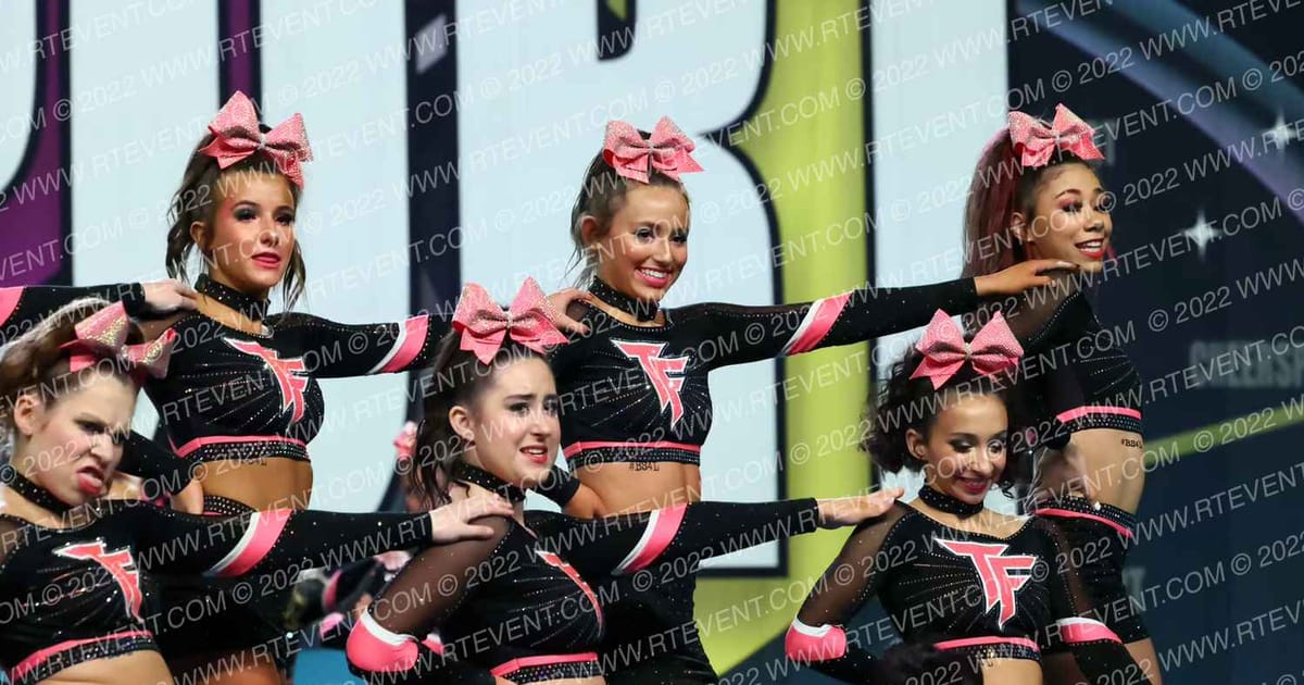 Titanium Force Cheer Black Smoke · CHEERSPORT Nationals