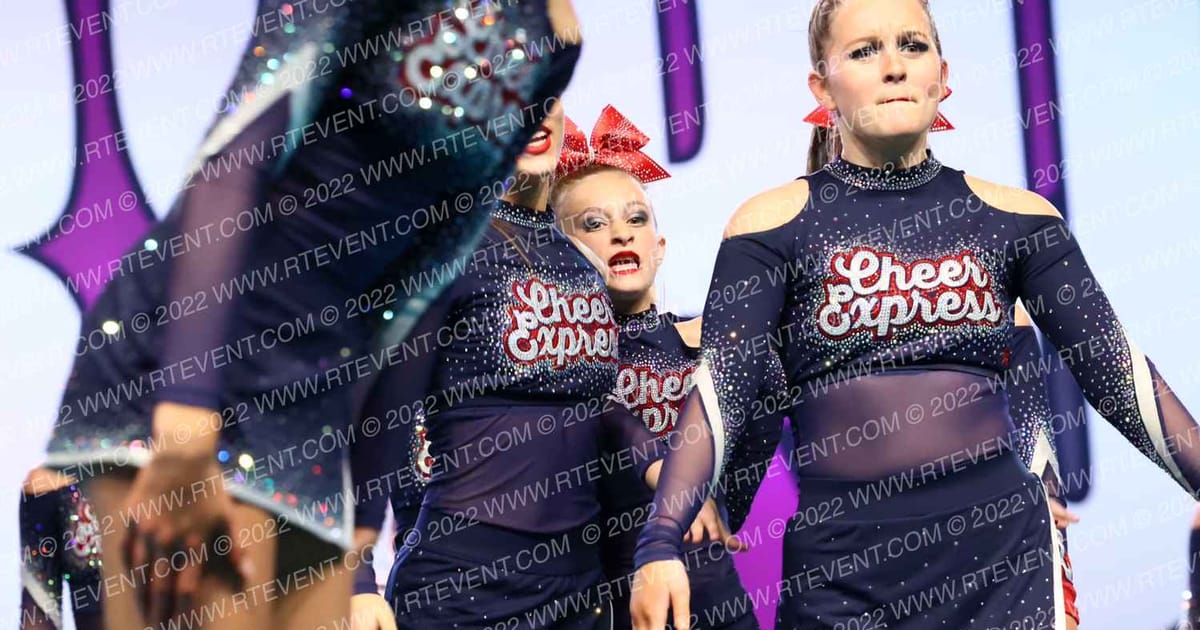 Cheer Express Allstars Red Reign · CHEERSPORT Nationals