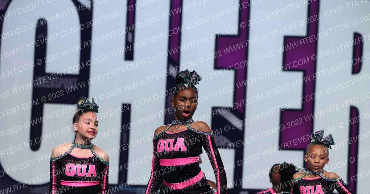 GU Allstars Pink Majesty · CHEERSPORT Nationals