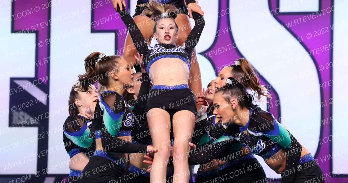 Element All Stars Cobalt · CHEERSPORT Nationals