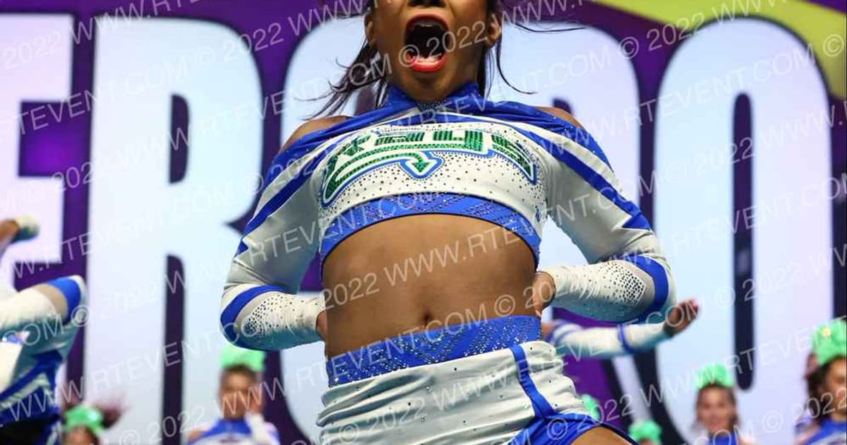 The Stingray Allstars Lime · CHEERSPORT Nationals