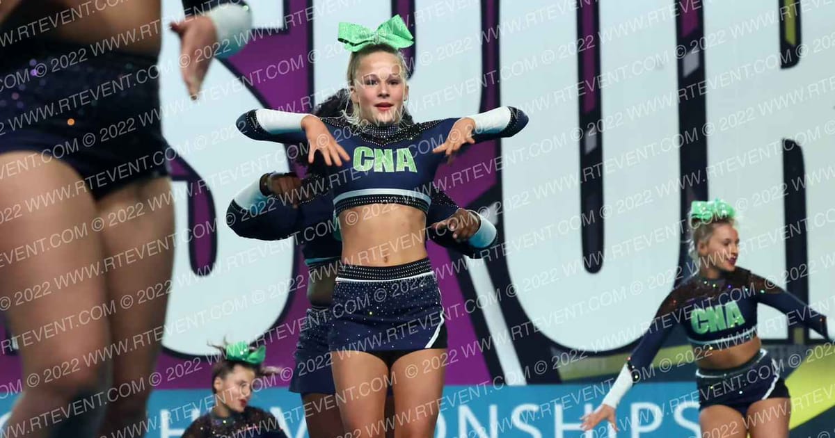 Cheer Nation Athletics Lady Lime · CHEERSPORT Nationals