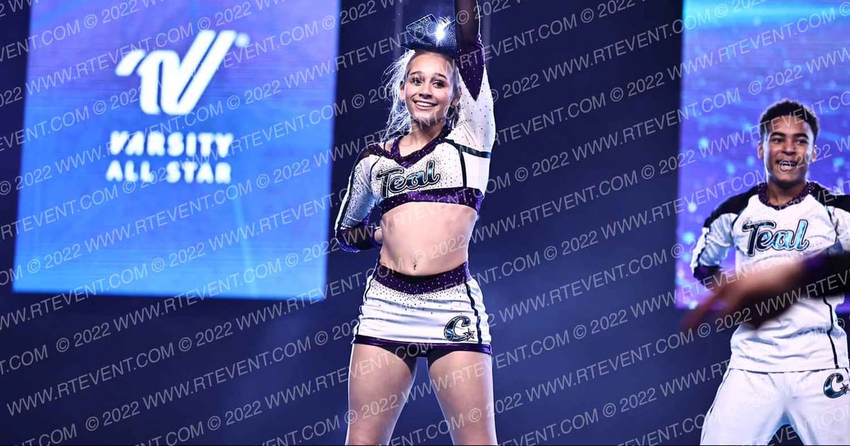 Charlotte Allstar Cheerleading Teal · CHEERSPORT Nationals