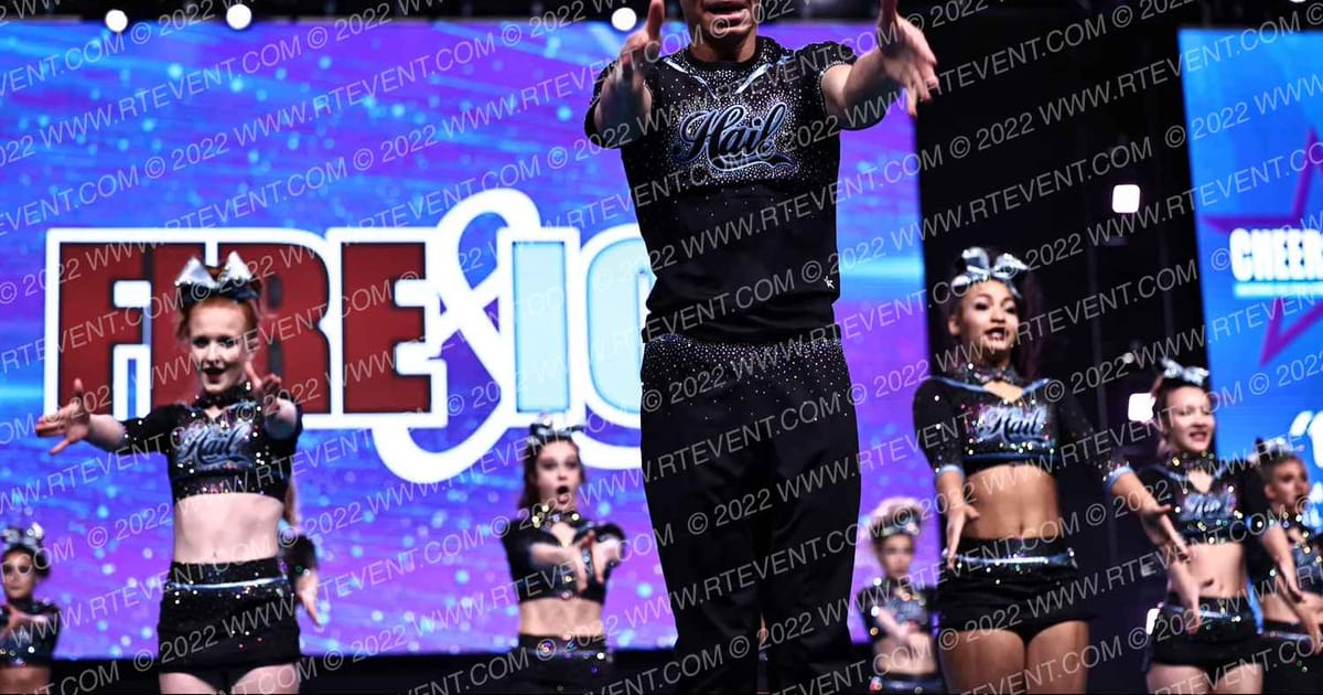 Fire & Ice Allstars Hail · CHEERSPORT Nationals