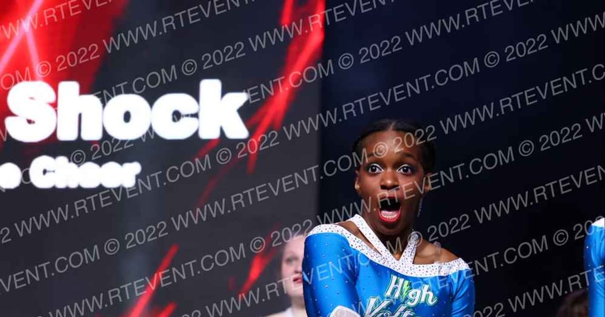 High Voltage Cheer Electric Shock · Rockstar CheerAPalooza