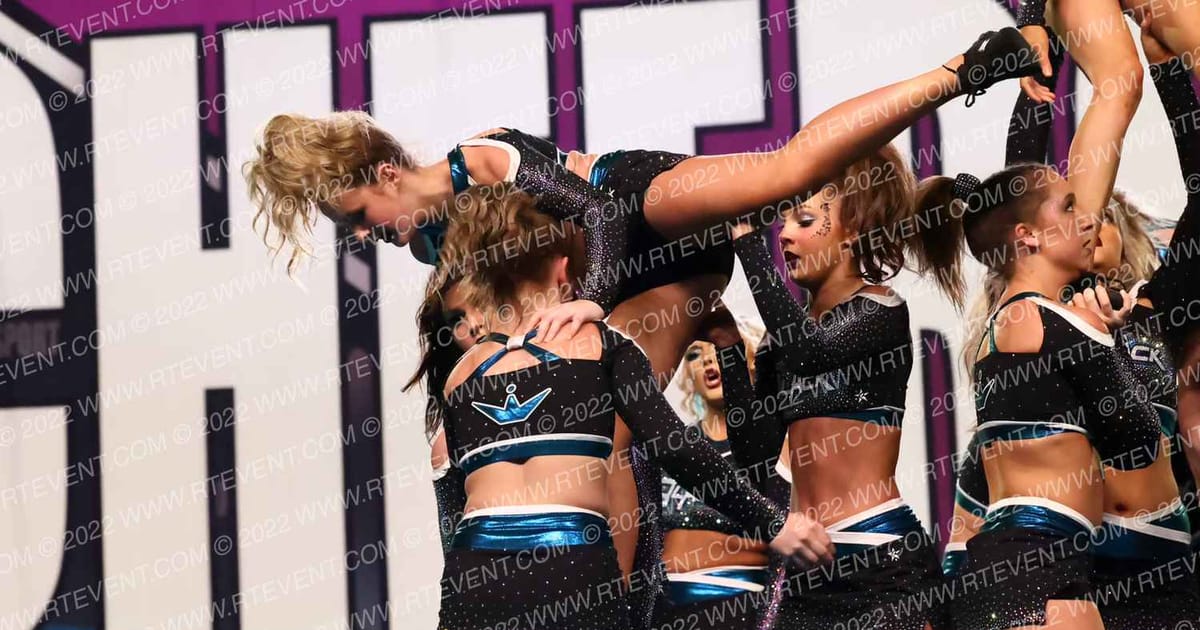 B.E. Athletix Royal Black · CHEERSPORT Nationals